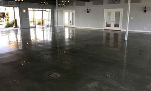 Polished Concrete Interior Floors